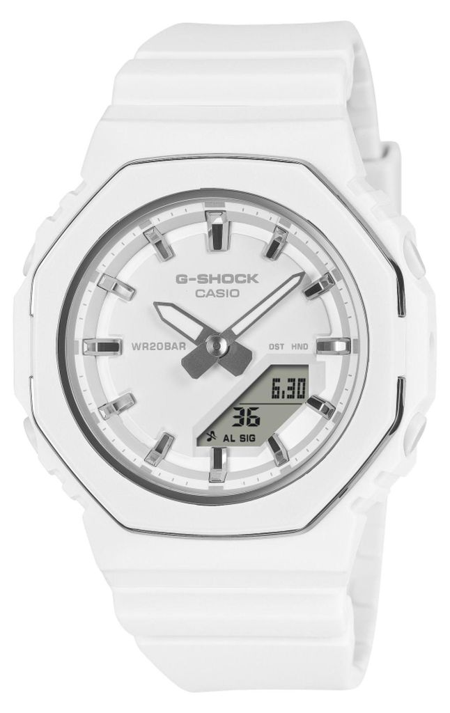 CASIO G-Shock Armbanduhr weiß GMA-P2100-7AER