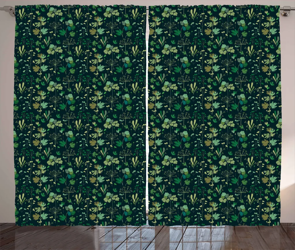 ABAKUHAUS Tenda Nocturnal Forestry 280x175 cm - Stile Rustico e Fiori