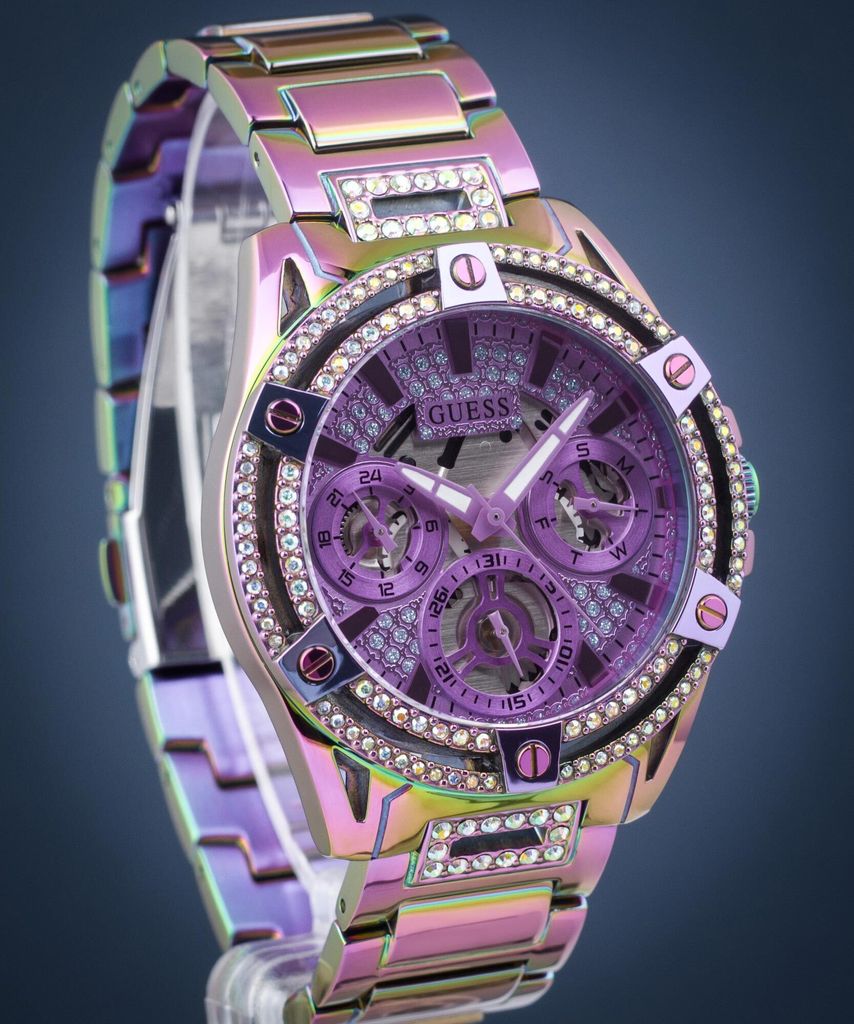 Guess Damen Multifunkion Armbanduhr Queen mehrfarbig 40 mm Produktbild 8