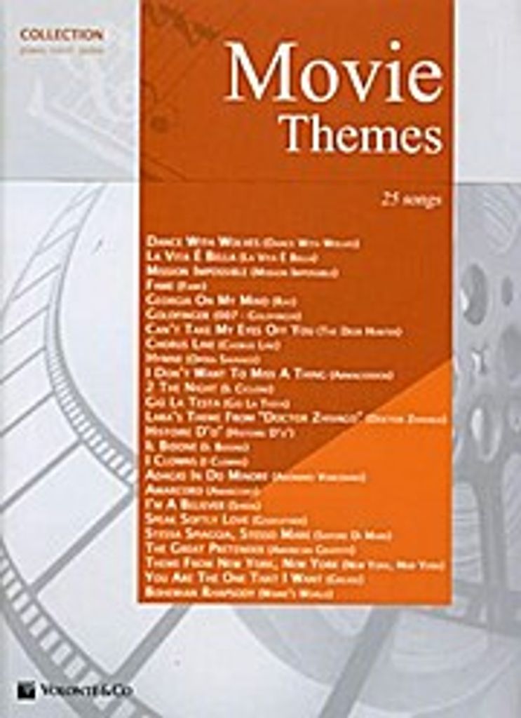 Movie Themes, für Klavier und Gesang. Vol.1