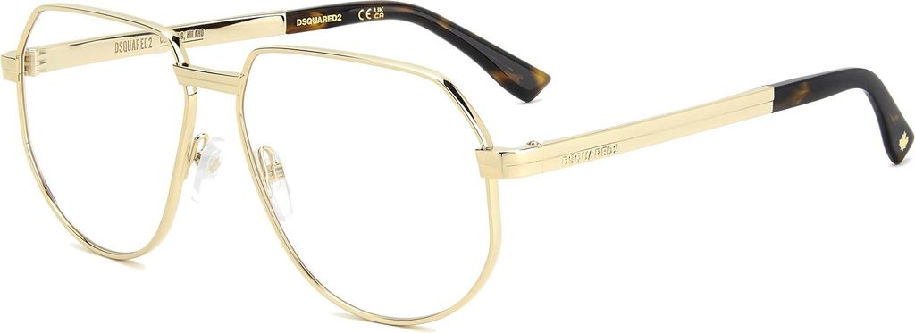 Dsquared2 D2 0194 Gold 58/15/145 Herren Brillen