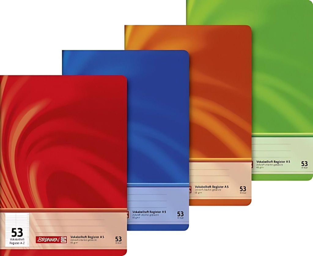 BRUNNEN 104347502 Cahier de vocabulaire Vivendi A5 ligné, Image du produit 