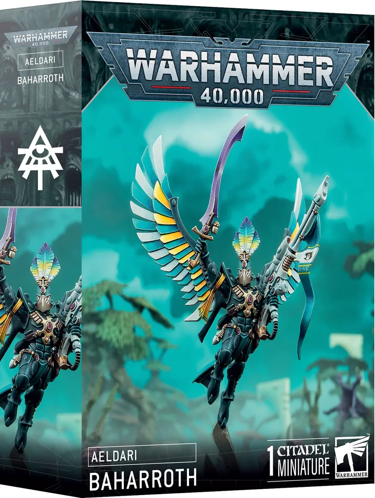 Warhammer 40.000 Aeldari Baharroth - Figurine Phoenix Lord des Aigles