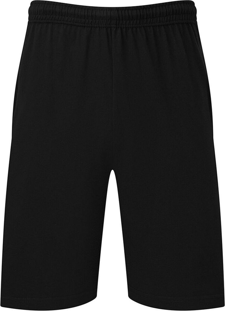 Fruit of the Loom - "Iconic 195" Jersey-Shorts für Herren PC6241 (XL) (Schwarz)