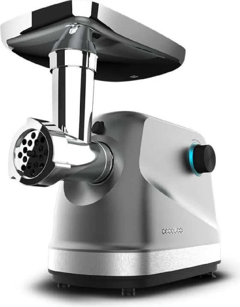 Hachoir à Viande Électrique Cecotec Crusher 1400W en Acier Inoxydable