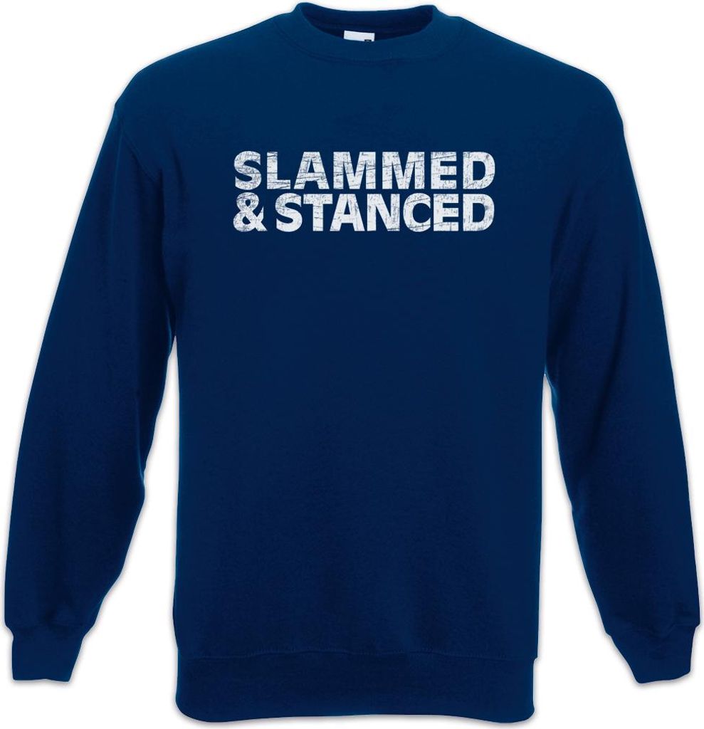 Urban Backwoods Slammed & Stanced, Sweatshirt, Farbe: Navy, Größe: L