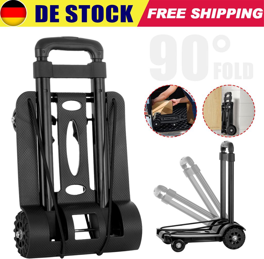 Mini Faltbare Sackkarre Klappbar Transportwagen 40KG Produktbild 1