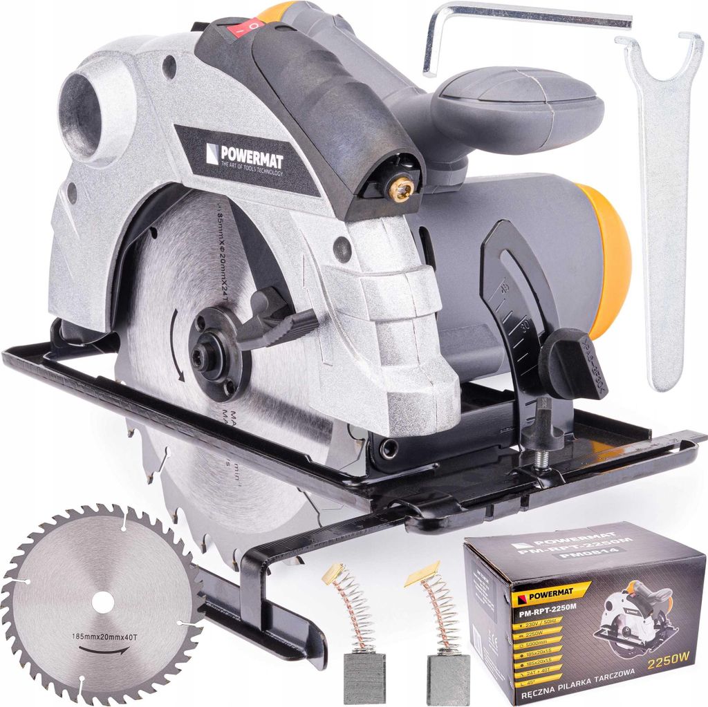 Handkreissäge Holzschneider 2250W Laser 2X Produktbild 