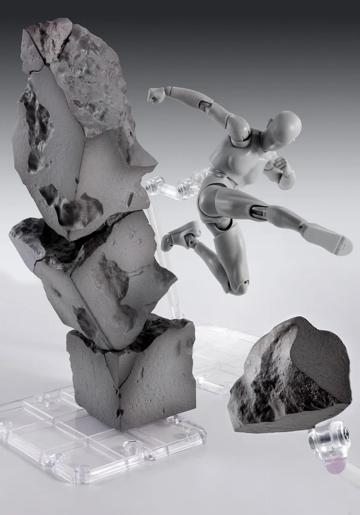 Décor de Combat Urbain Concrete Crash pour Figurine S.H.Figuarts