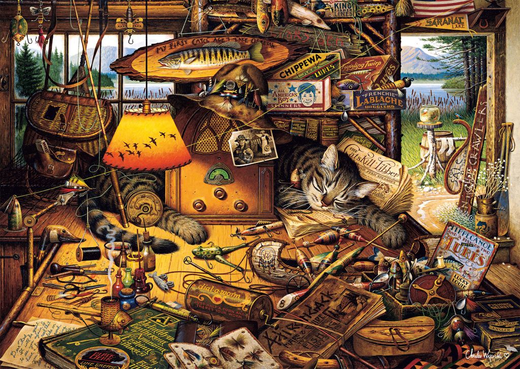 SCHMIDT Puzzle Max v Adirondackých horách 1000 dílků Obrázek produktu 