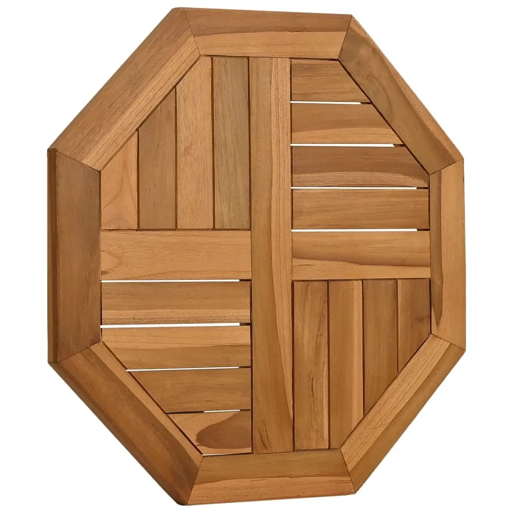 Top in Teak Massello 50x50 Ottagonale | Il Calore del Legno Vero - 4