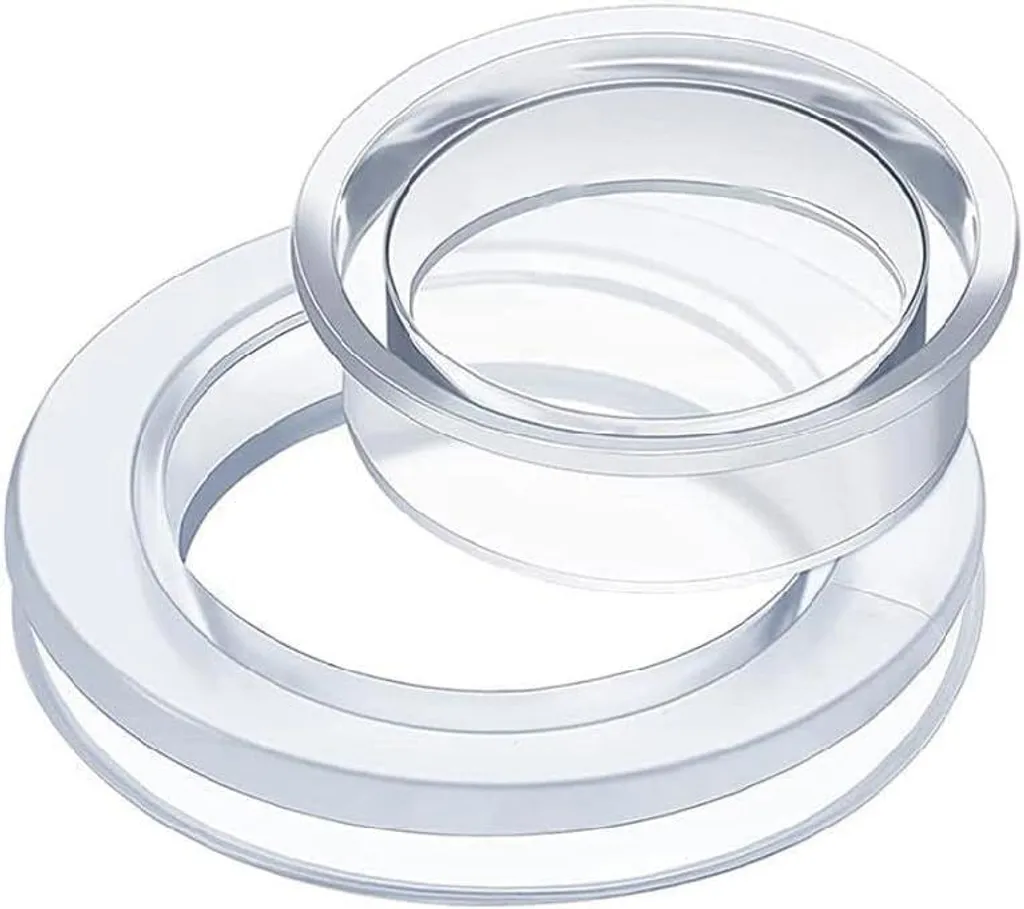 Anneau pour parasol anti-rayures en silicone de 5,1 cm lot économique