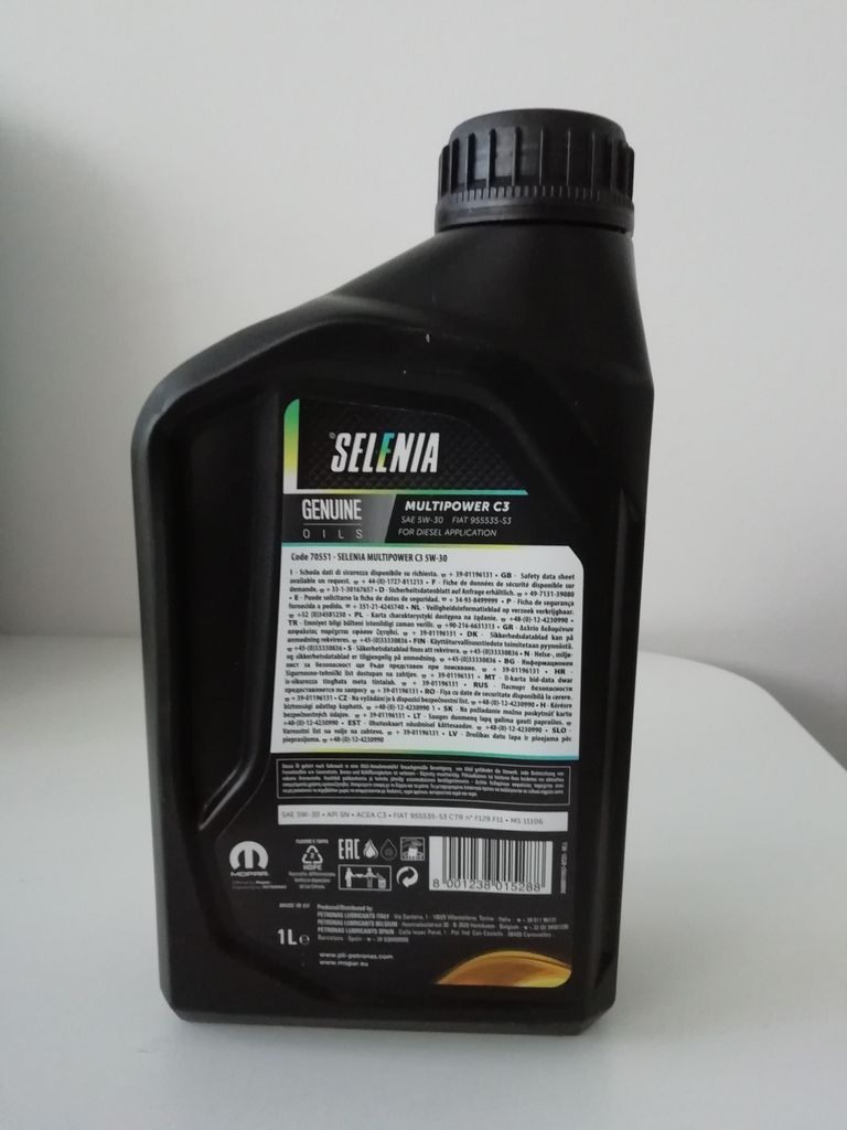 Selenia Multipower C3 5W-30 1 Liter (70551EF8EU)