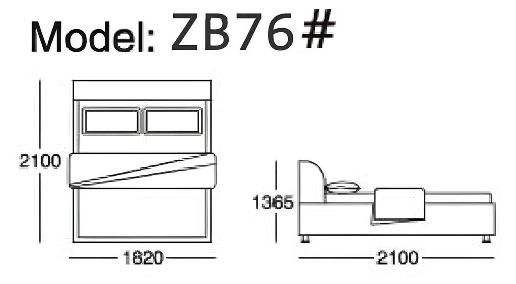 Bett 3tlg. Schlafzimmer Set Design Luxus Schlafzimmer Hotel Möbel 2x Nachttisch