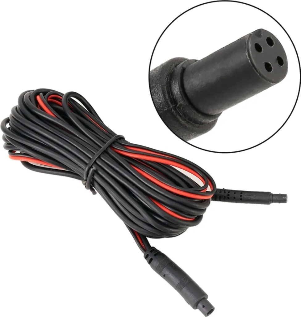 Cavo Prolunga 4 Pin 5.5m Telecamera Retromarcia Universale Auto - 1