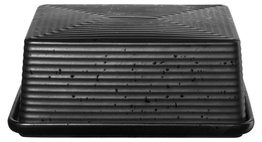 ASA Kitchen'art Butterdose Schwarz 15,3x11,6cm Produktbild 