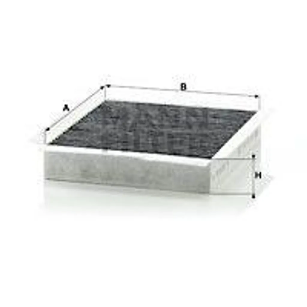 Filtre à air d'habitacle à charbon actif CUK 2338 compatible Classe M