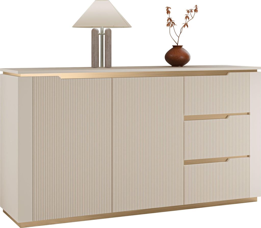 MIRJAN24 Sideboard Hilafin 2D3S, Stilvoll Wohnzimmer, Produktbild 