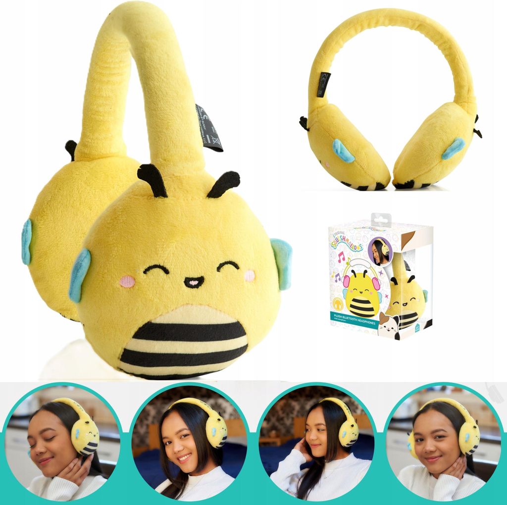 Squishmallows Słuchawki dla Dzieci Nauszne Bluetooth do Zdjęcie produktu 