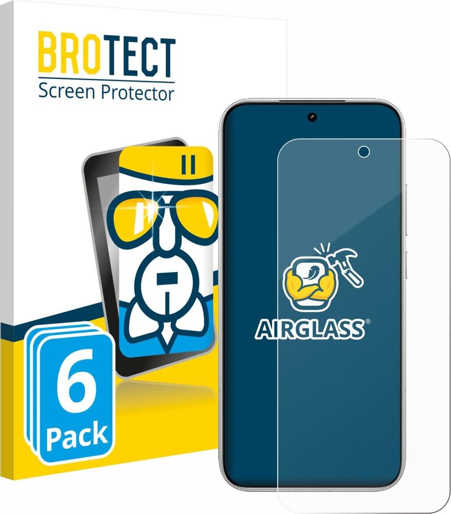 6x BROTECT Schutzglas für Xiaomi Poco F8 Pro 5G Schutzfolie Panzer Folie Glas Display Schutz klar