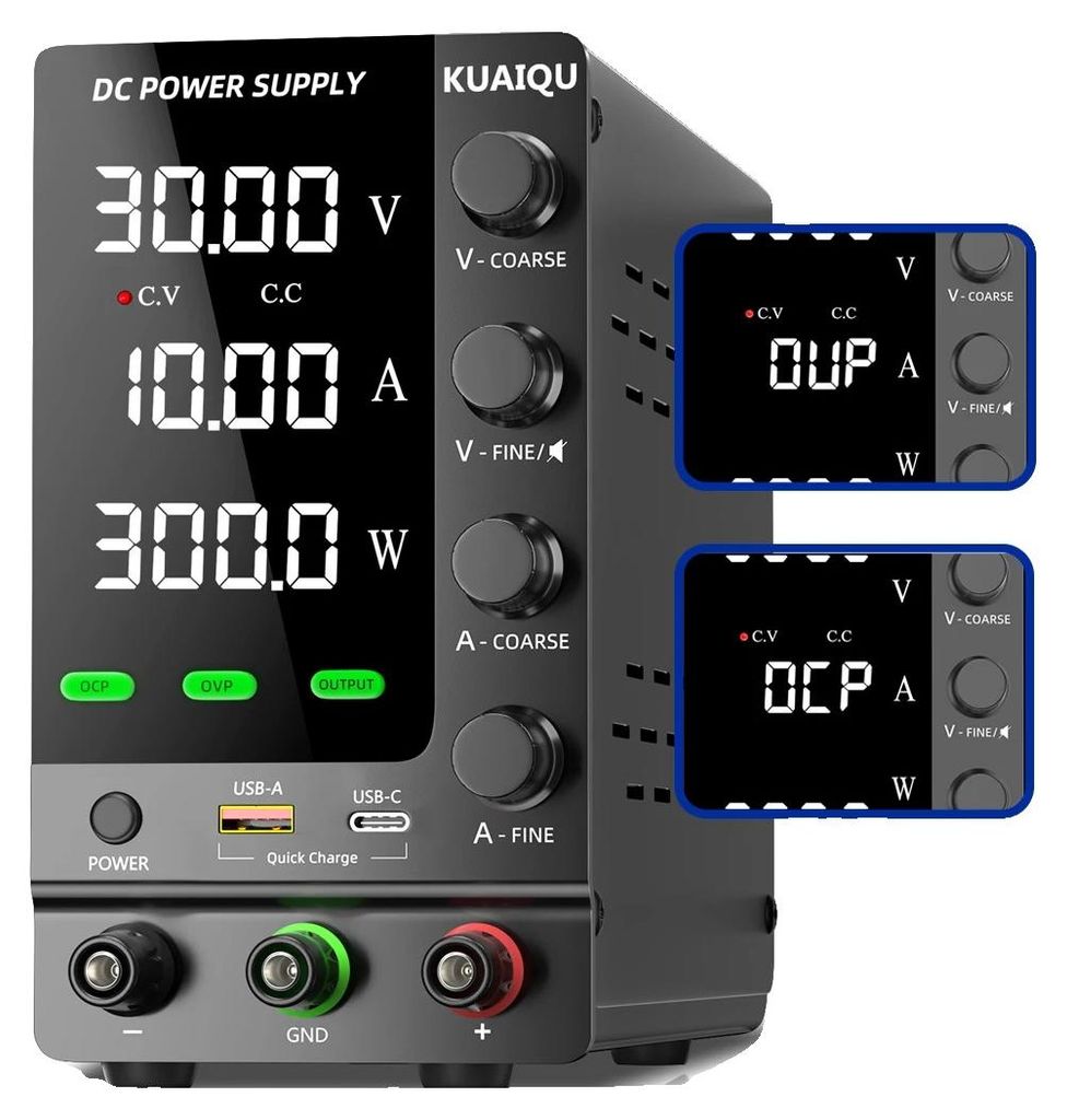 DC-Netzteil, einstellbare Ausgangsspannung, verbesserte Sicherheitsmerkmale, OCP30V10A, AC 220V, Standardversion