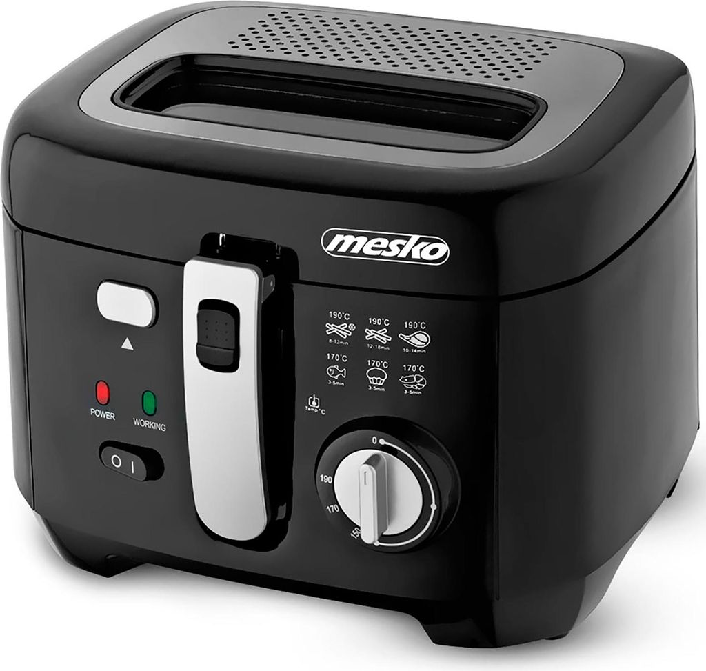 Mesko Home MS 4908 Fritteuse Single 2,5 L Stand-Alone 1800 Produktbild 