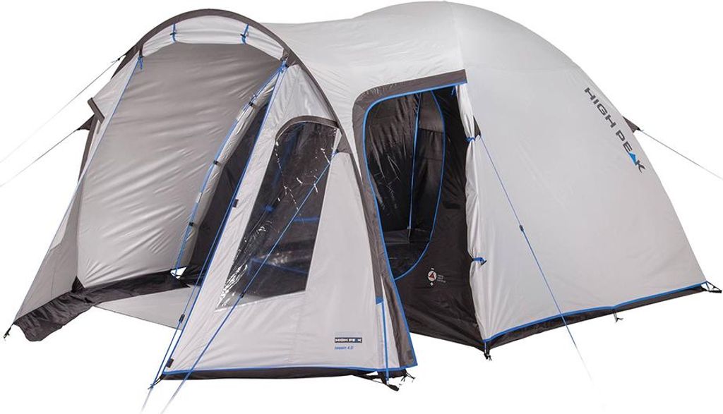 High Peak TESSIN 5.0 CLIMATE PROTECTION 80 Black Blue Grey Dome/Igloo tent
