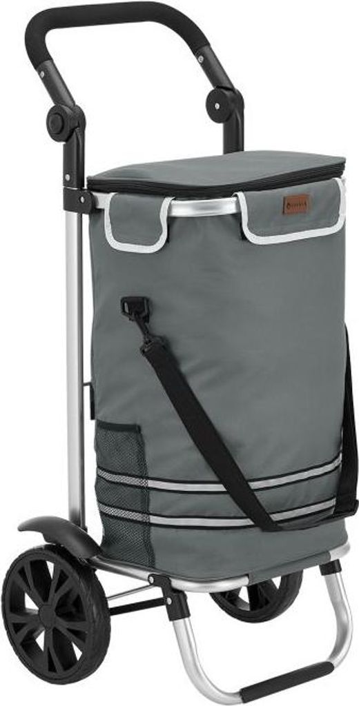 Juskys Einkaufstrolley 3in1 mit 2 Rollen für Shopping - 56 Produktbild 