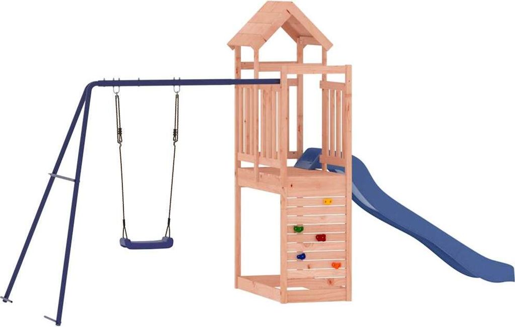 vidaXL Spielturm Massivholz Douglasie
