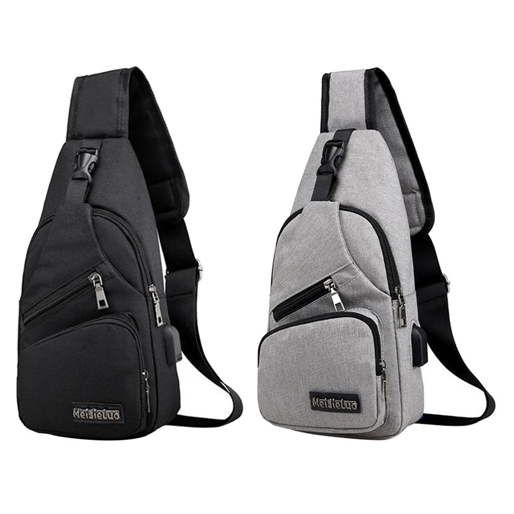 Männertaschen für Reisen VADOO Sling Brusttasche Wandern oder Outdoor-Sport Schultertasche 