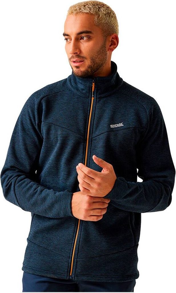 Regatta Rivake Fleecejacke für Herren, Größe:M, Farbe:Blau
