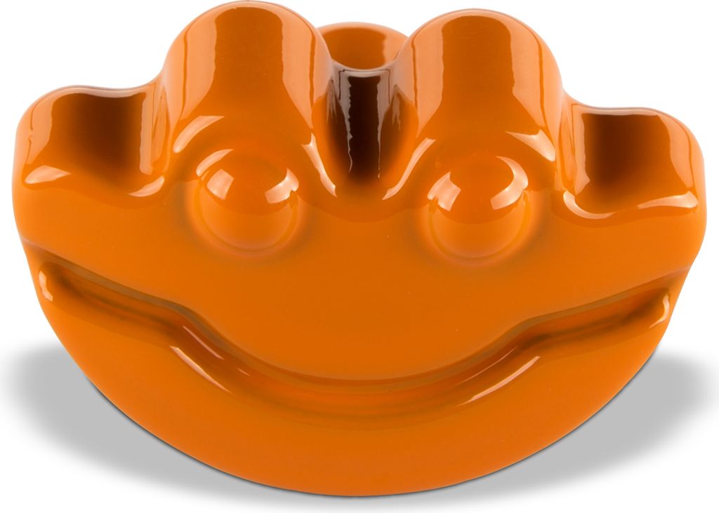 SOTECH Kinder-Garderobenhaken FROG Möbelknopf in Orange