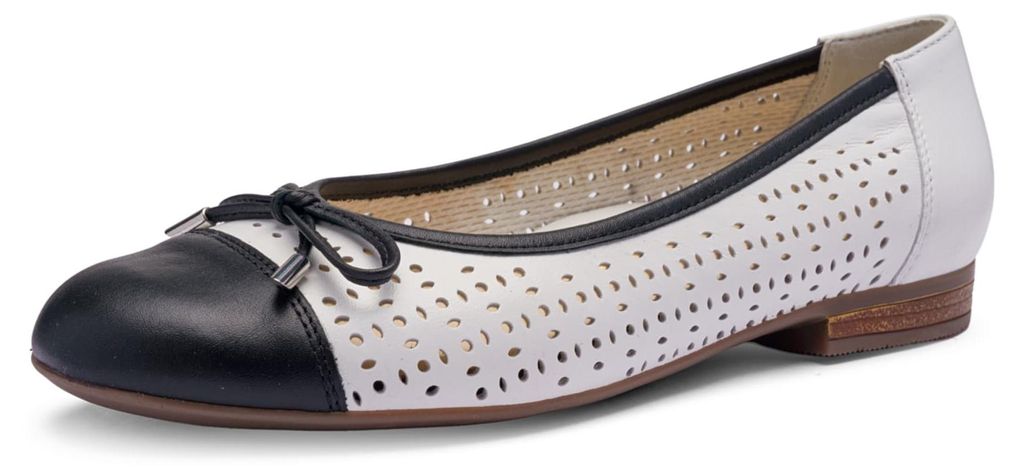 Ara Ballerinas Damen 32313938383739 Weiß 39 EU