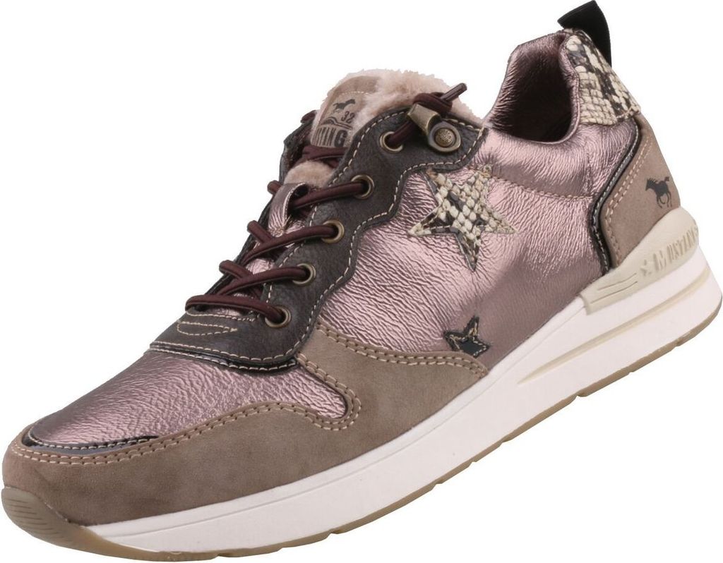 Mustang Damen Sneaker Braun