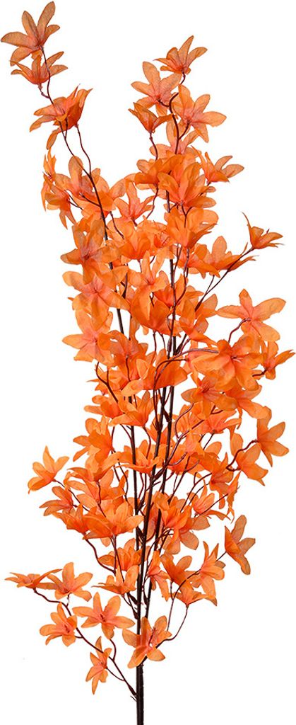 Clayre & Eef umělá květina 110 cm oranžová plastová Obrázek produktu 