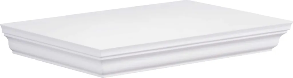 Petite tablette murale blanche Landsted 30cm - Rangement chic mural
