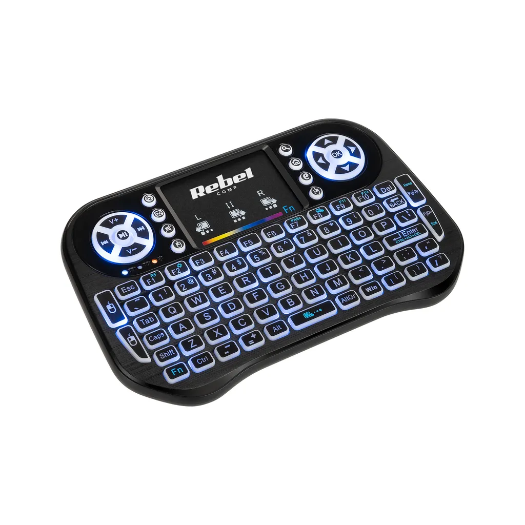 Marre des télécommandes ? Rebel Mini Q5 Clavier sans fil pour Smart TV BOX