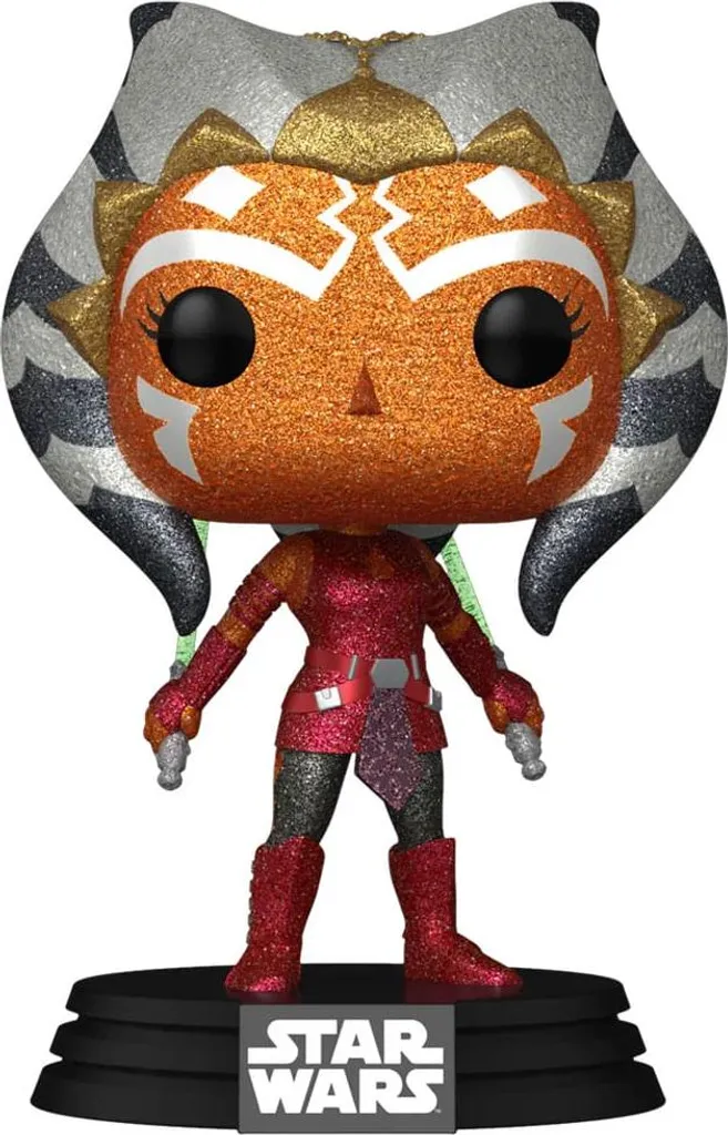 Cadeau Star Wars Ahsoka Tano Figurine Funko Pop 9cm Décoration Geek Bureau