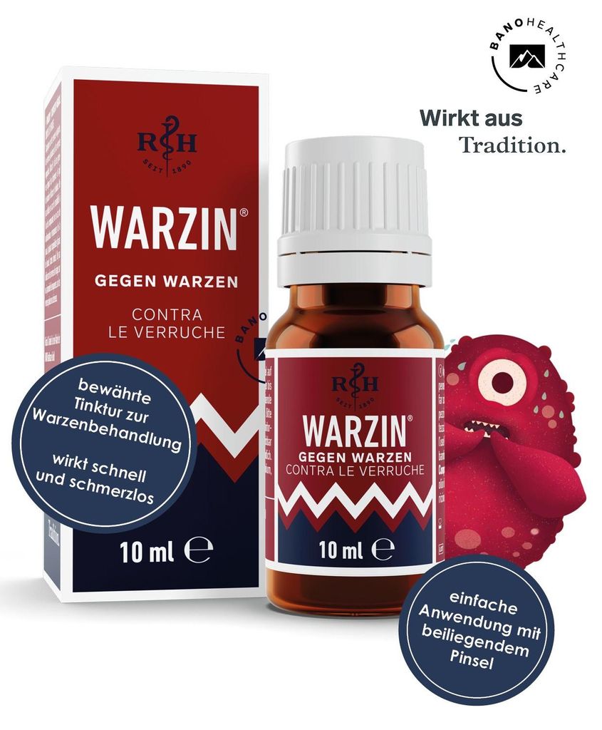 Warzin gegen Warzen 10ml Produktbild 
