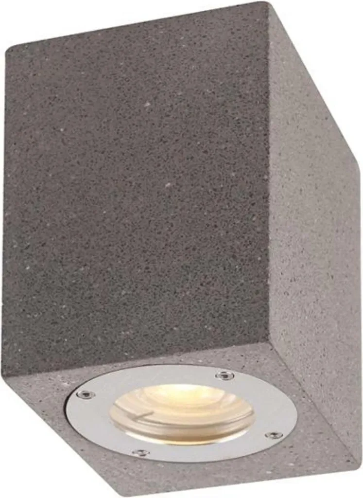 Applique Murale Extérieure ACA Lighting MK0531SB Noire en Aluminium