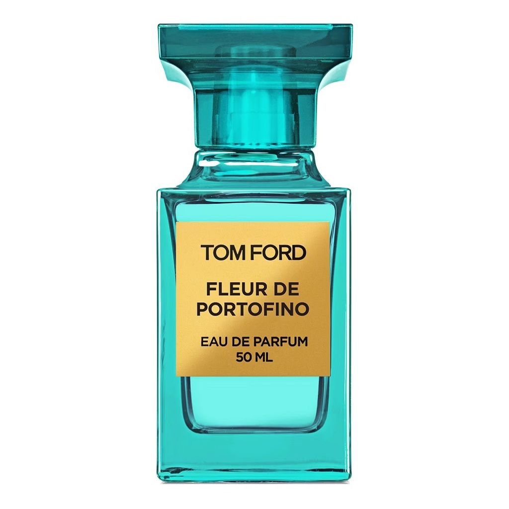 A bottle of Tom Ford Fleur de Portofino Eau de Parfum.