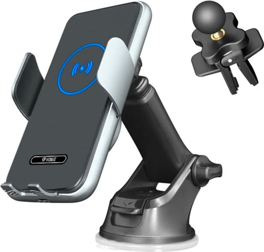 Support de téléphone voiture Yenkee YSM 611 Automat 15W induction
