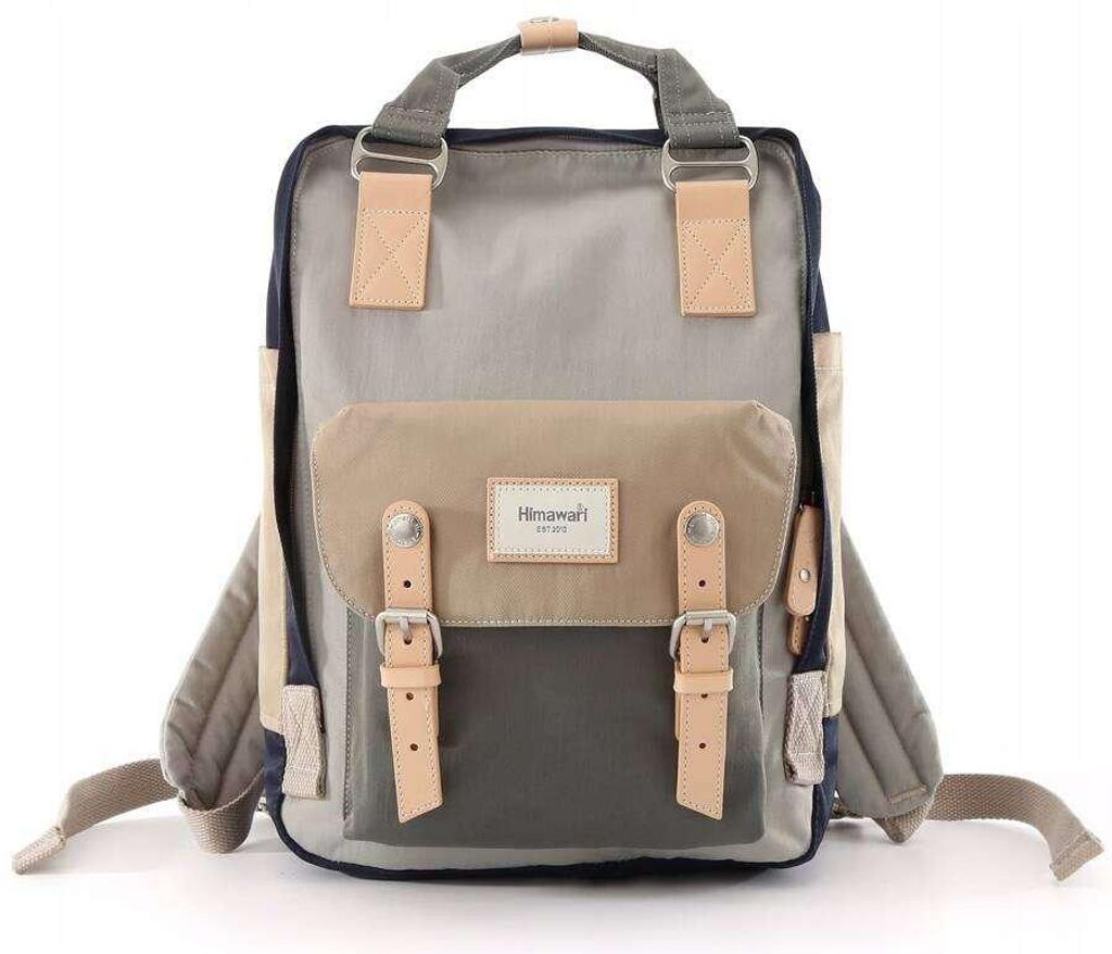 Himawari mestský batoh na laptop hydrofóbny sivý 38x28x15 Obrázok produktu 
