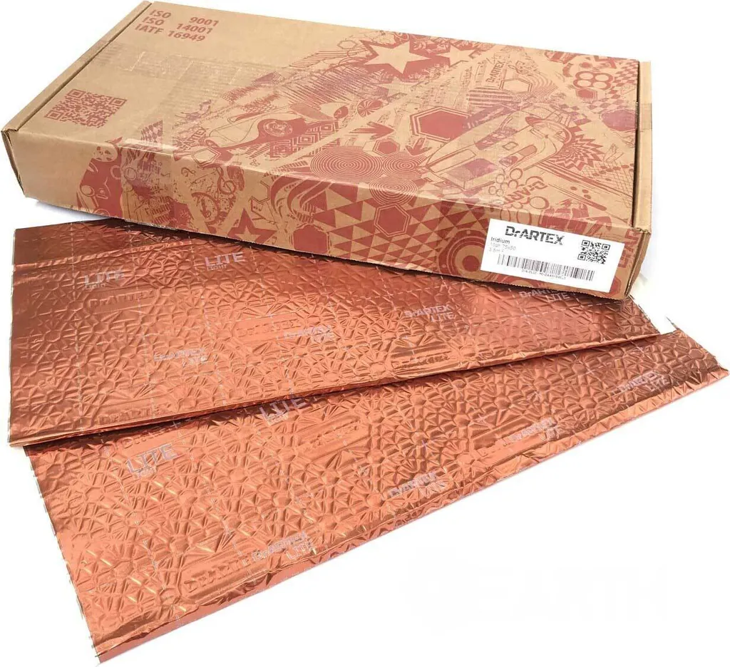 Kit Insonorizzazione Auto Dr Artex Iridium 2.0 | 10 Fogli Grandi