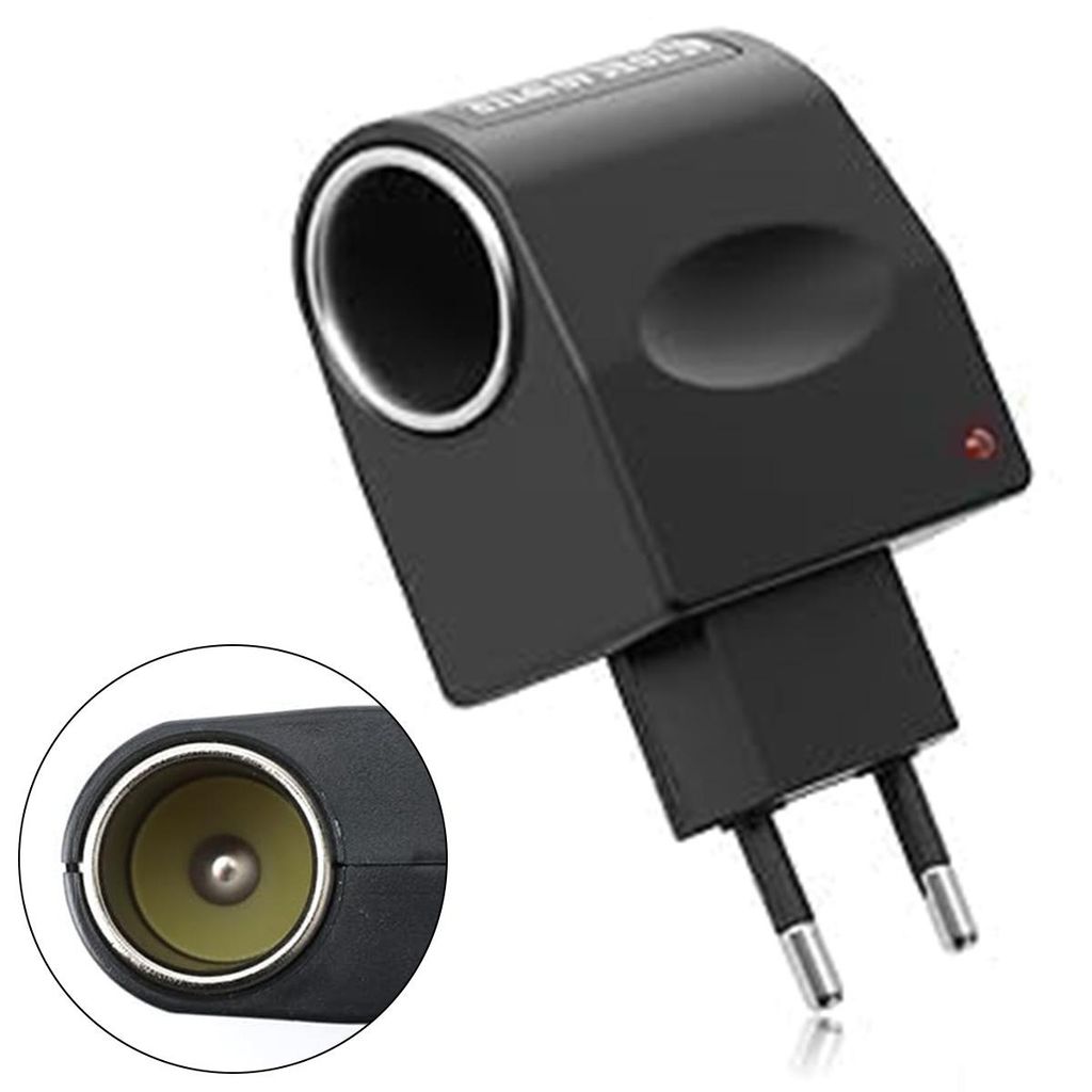 220-V-auf-12-V-Zigarettenanzünderbuchsenadapter,Auto Produktbild 