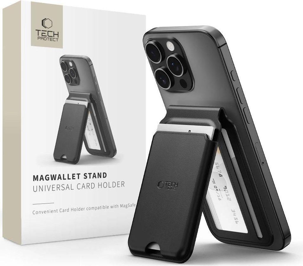 Tech-Protect Magwallet Stand Magsafe Universaltasche - Produktbild 