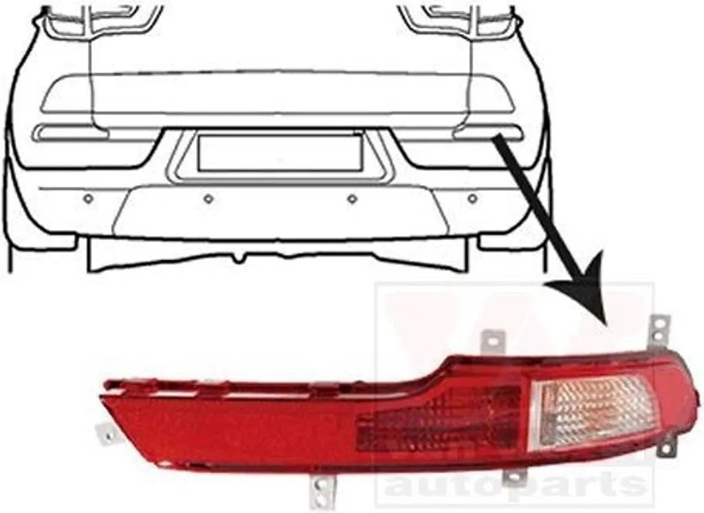 Ricambio Retronebbia Destro KIA Sportage SL - VAN WEZEL 8383930