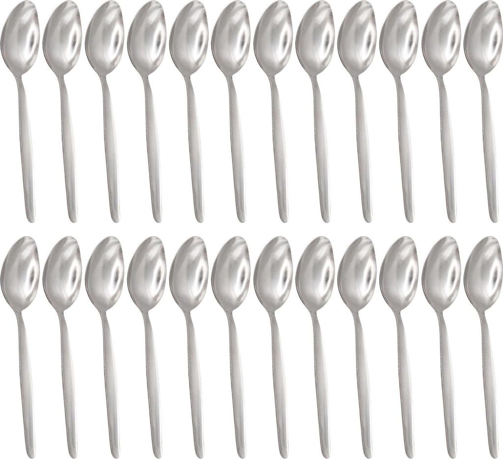 Argon Ta Economy Dessertlöffel aus Edelstahl – 19 cm – 24 Stück