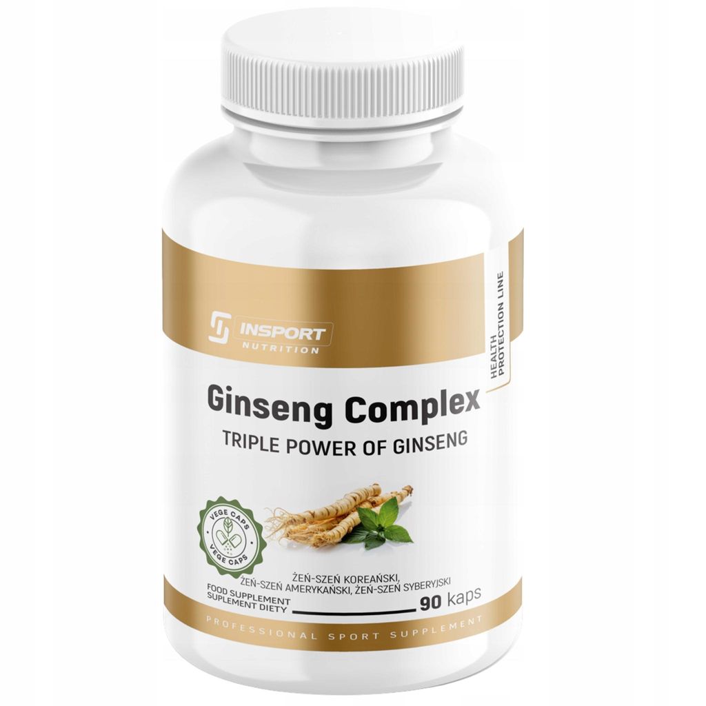 Ginseng Complex 90 Kapseln Stress Gedächtnis Nervensystem Energie