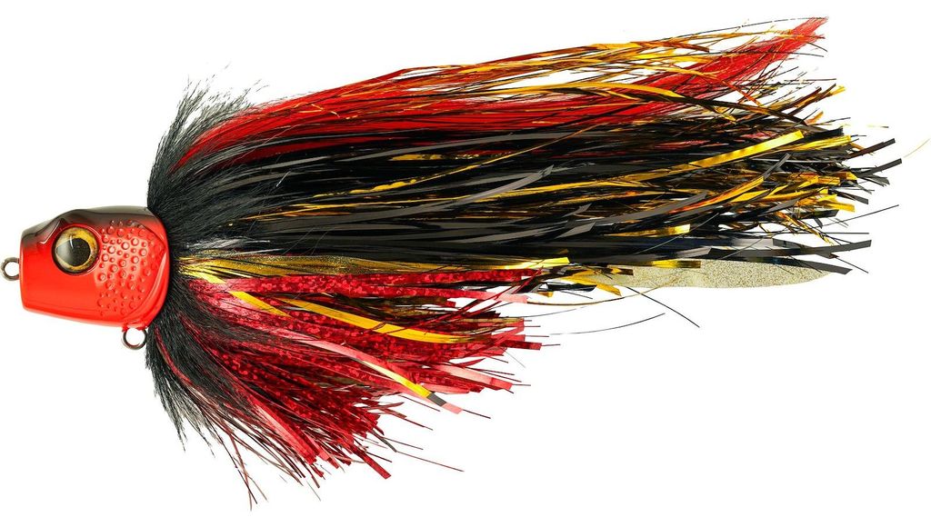 Westin Monsterfly 22cm 44g Slow Sinking - Hechtköder, Farbe:Fire